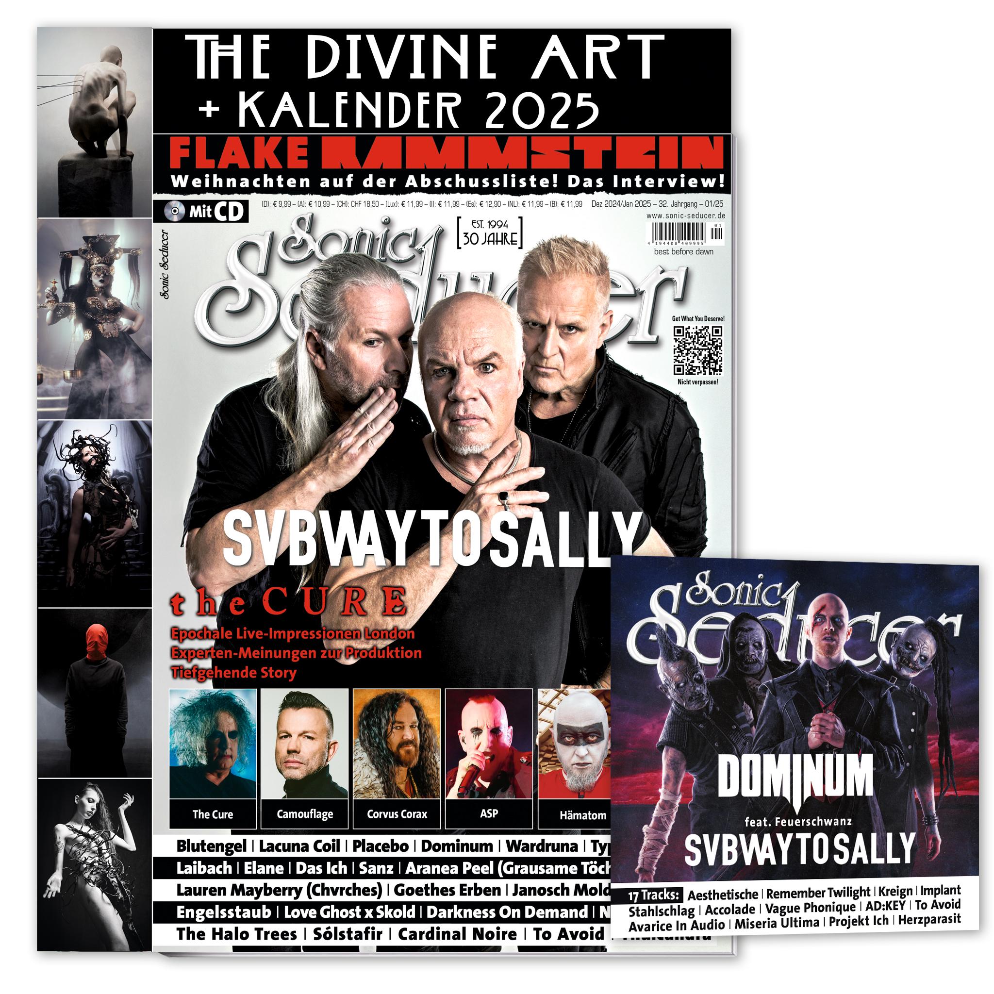 Cover: 9783958973978 | Sonic Seducer 12/2024-01/2025 | Taschenbuch | 1CD, Wandkalender 2025