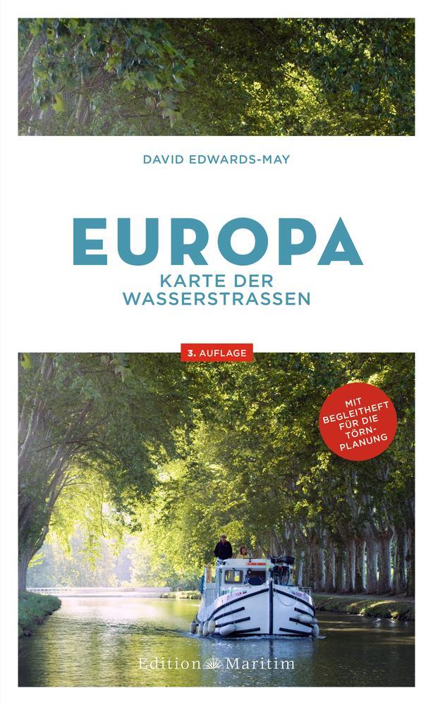 Cover: 9783667119377 | Europa | Karte der Wasserstraßen | David Edwards-May | (Land-)Karte