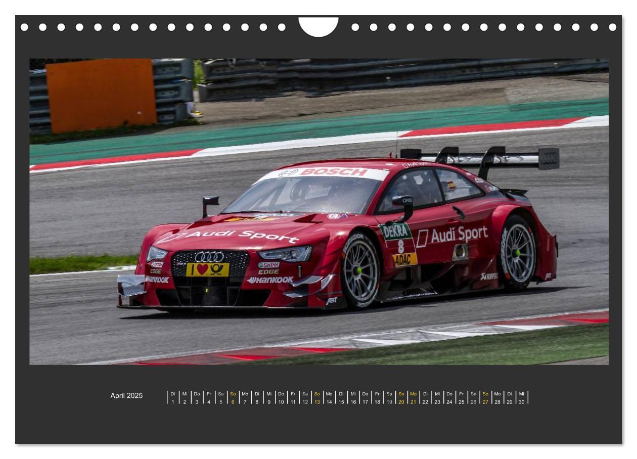 Bild: 9783435677535 | DTM-SPIELBERG (Wandkalender 2025 DIN A4 quer), CALVENDO Monatskalender