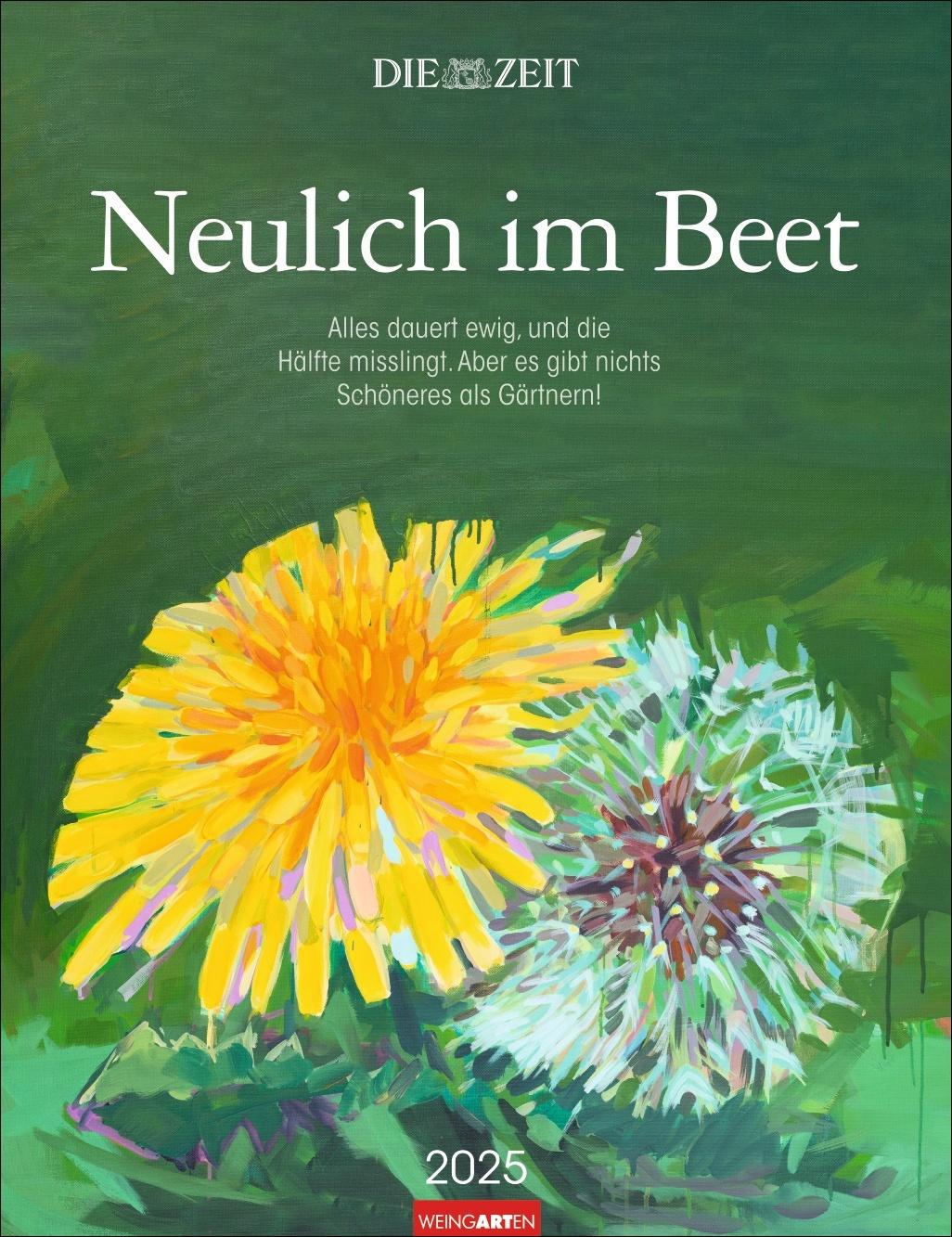 Cover: 9783839901458 | DIE ZEIT Neulich im Beet Kalender 2025 | Stefanie | Kalender | 14 S.