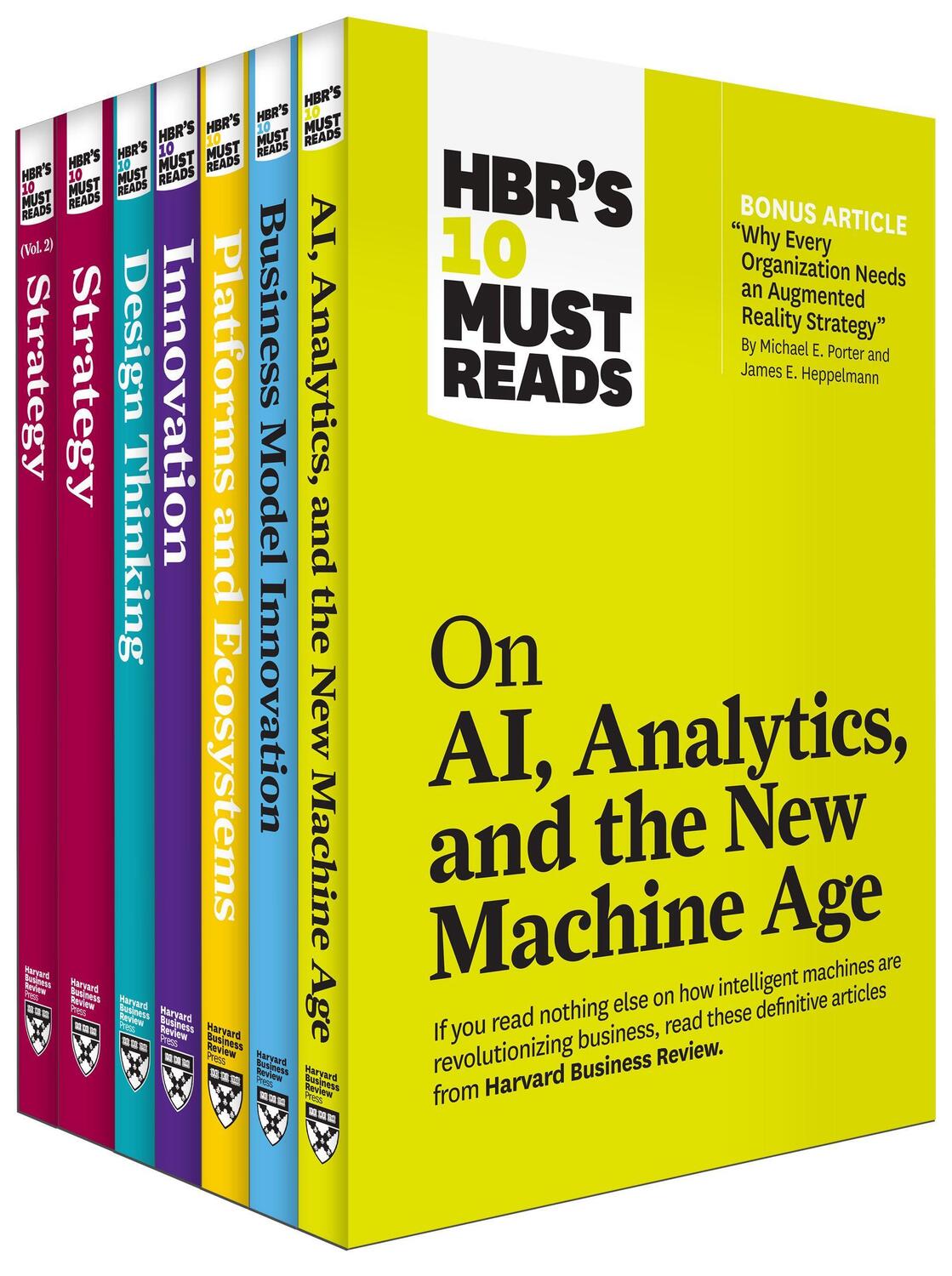 Cover: 9781647820282 | Hbr's 10 Must Reads on Technology and Strategy Collection (7 Books)