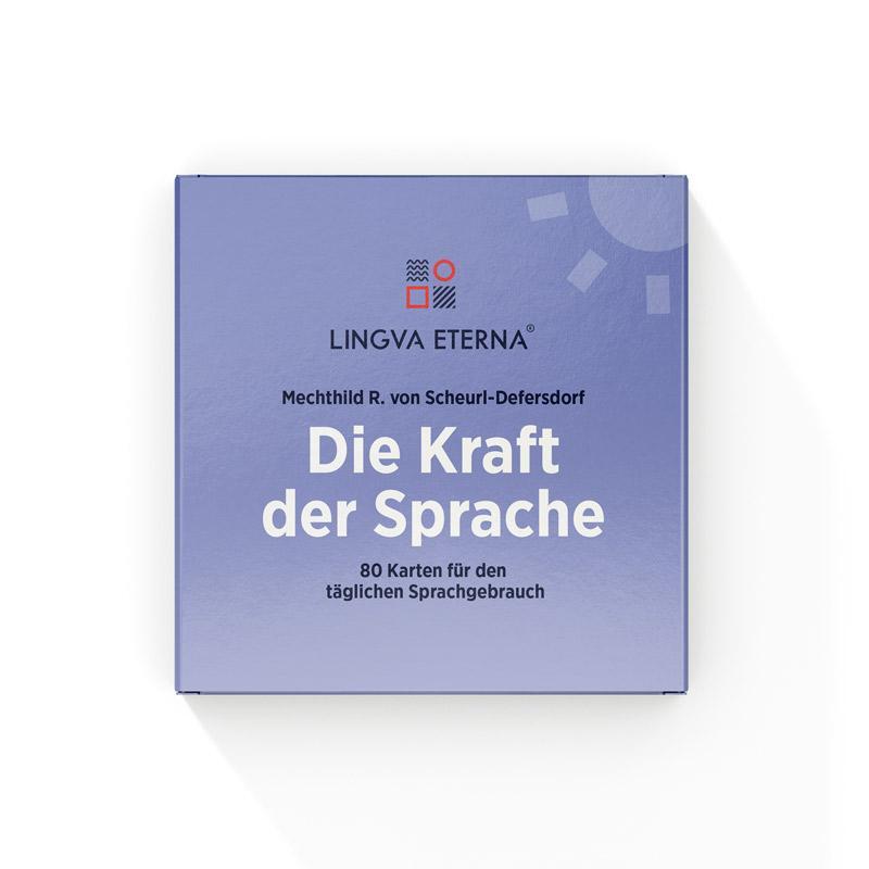 Cover: 4260198990293 | Die Kraft der Sprache - LINGVA ETERNA® | Scheurl-Defersdorf | Box