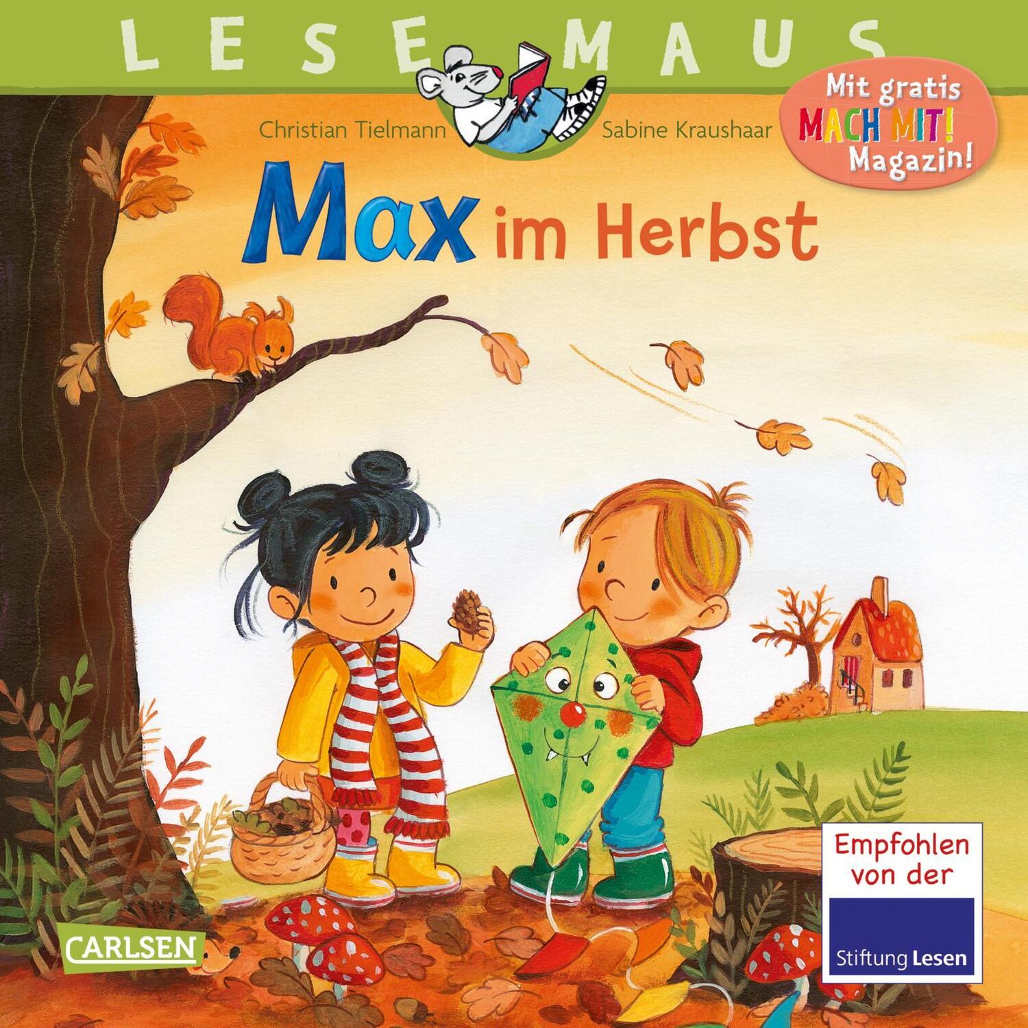 Cover: 9783551083968 | LESEMAUS 96: Max im Herbst | Ein Bilderbuch mit vielen Sachinfos