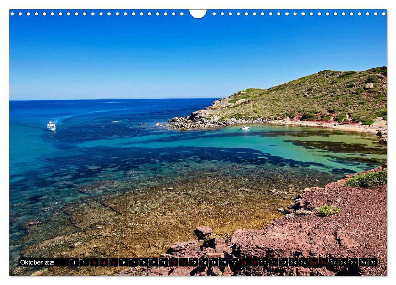 Bild: 9783435346530 | MENORCA - Die sanfte Perle (Wandkalender 2025 DIN A3 quer),...