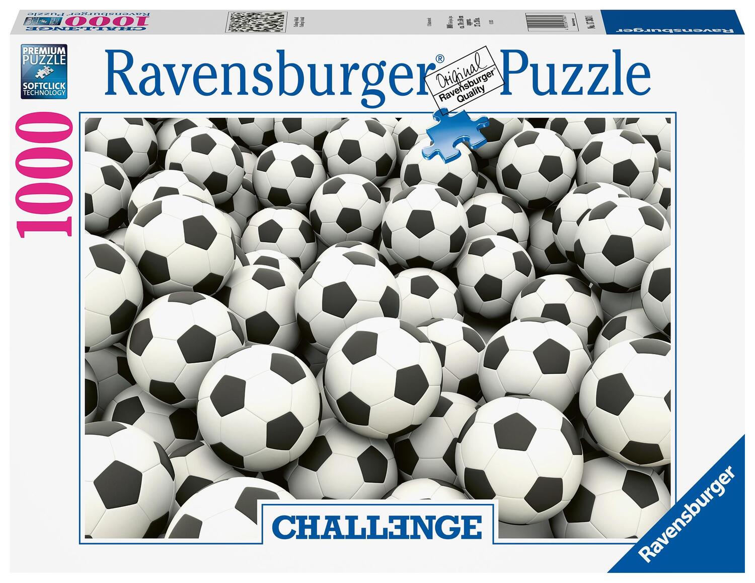 Cover: 4005556173631 | Ravensburger Challenge Puzzle 17363 - Fußball Challenge - 1000...