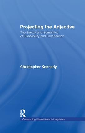 Cover: 9781138983939 | Projecting the Adjective | Christopher Kennedy | Taschenbuch | 2016