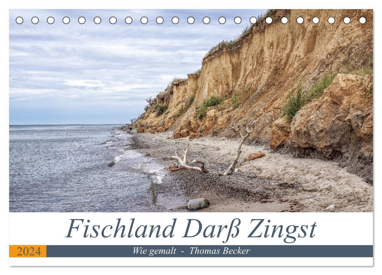 Cover: 9783675569201 | Fischland Darß Zingst - wie gemalt (Tischkalender 2024 DIN A5...