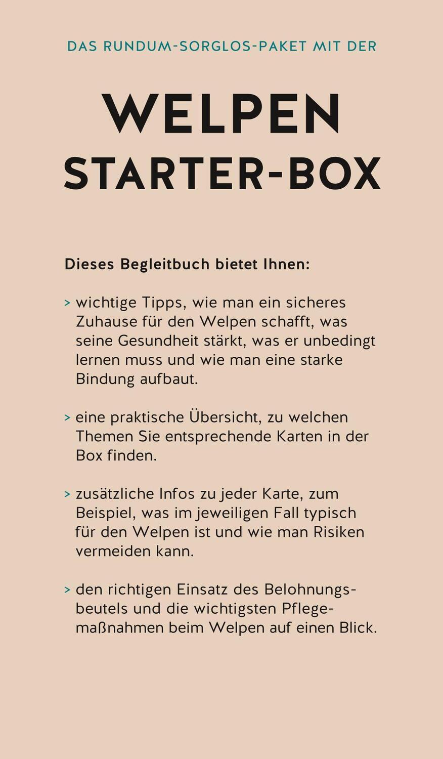 Bild: 9783833866425 | Welpen-Starter-Box | Katharina Schlegl-Kofler | Buch | 72 S. | Deutsch