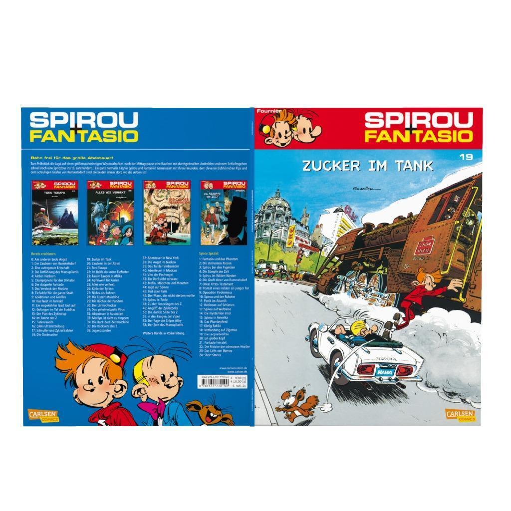 Bild: 9783551772190 | Spirou und Fantasio 19. Zucker im Tank | (Neuedition) | Fournier