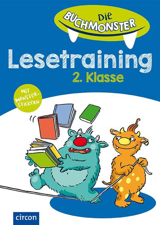 Cover: 9783817418299 | Die Buchmonster 2. Klasse | Lesetraining 2. Klasse | Svenja Ernsten