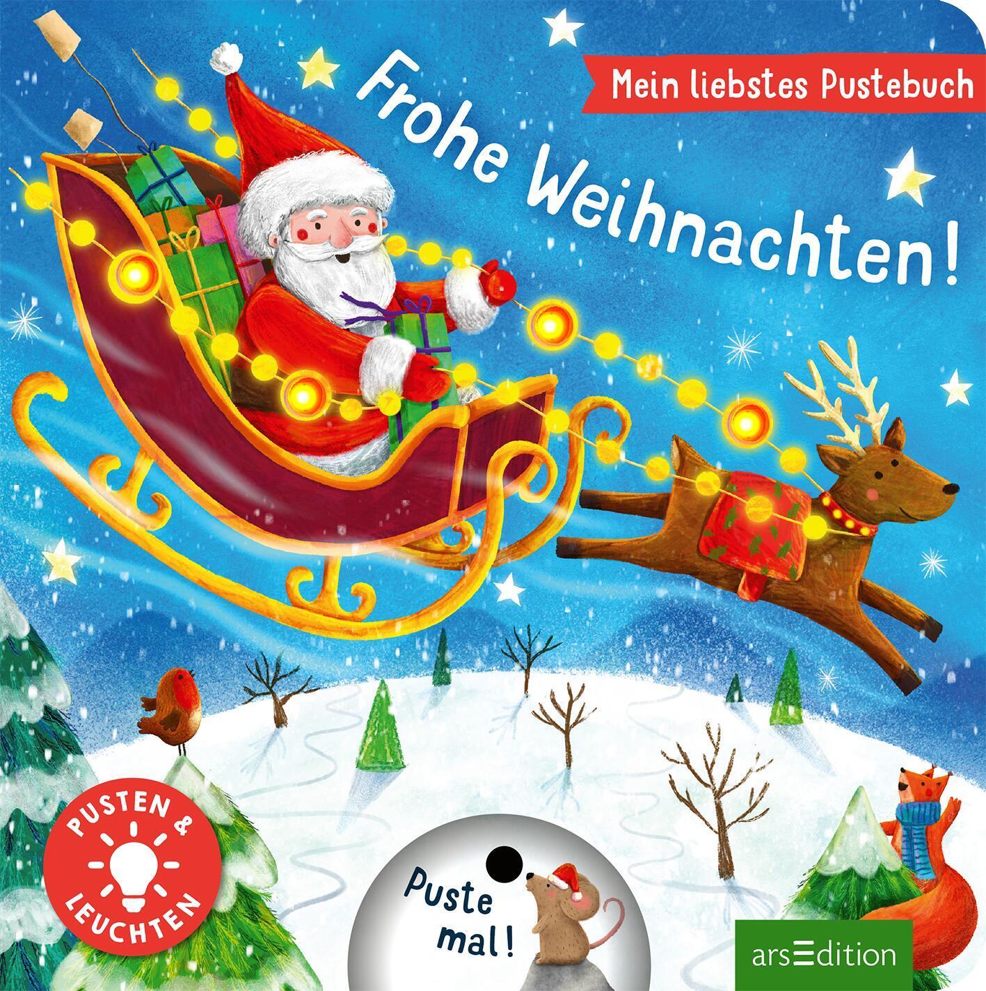 Bild: 9783845855134 | Mein liebstes Pustebuch - Frohe Weihnachten! | Pusten &amp; leuchten