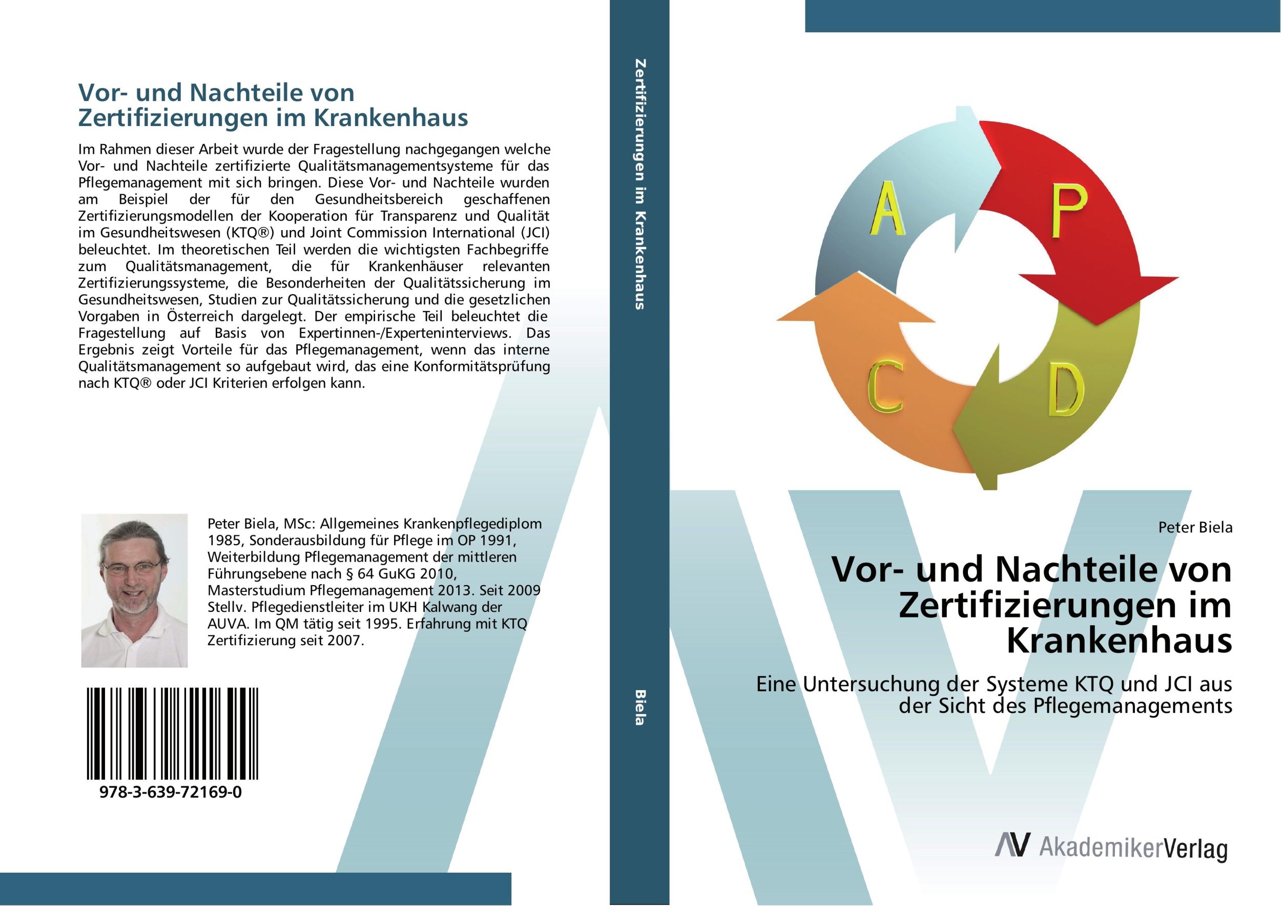 Cover: 9783639721690 | Vor- und Nachteile von Zertifizierungen im Krankenhaus | Peter Biela