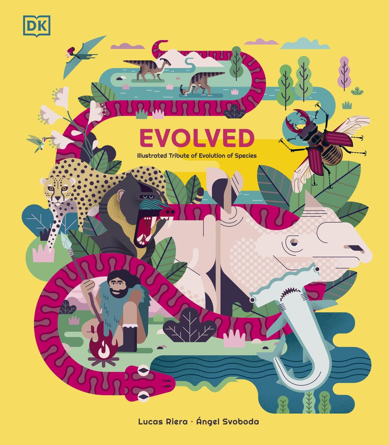 Cover: 9780241518342 | Evolved | An Illustrated Guide to Evolution | Lucas Riera | Buch