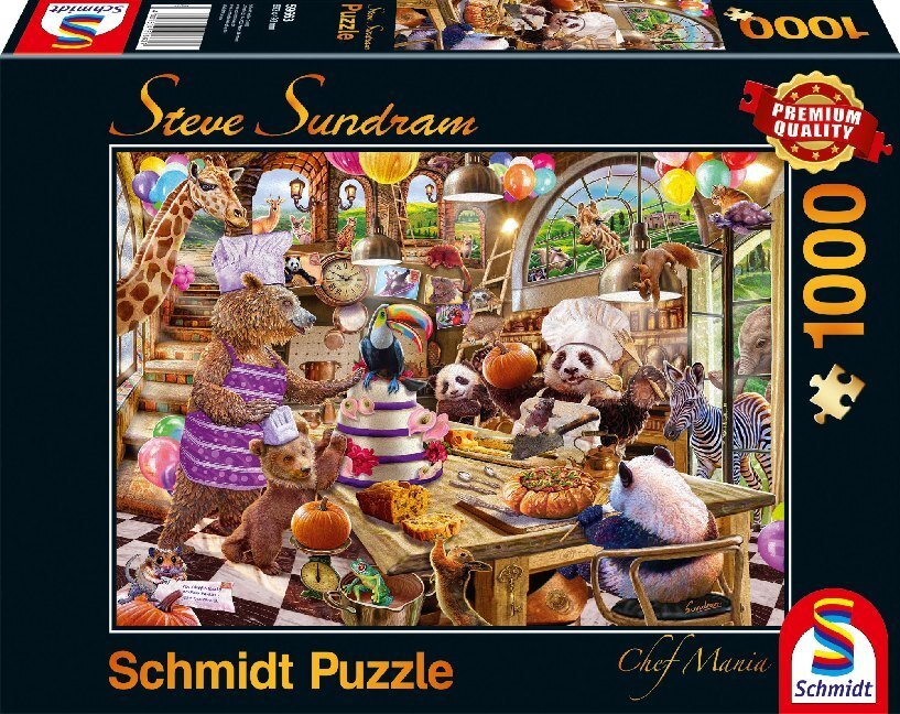 Cover: 4001504596637 | Chef Mania (Puzzle) | Steve Sundram | Spiel | In Spielebox | Deutsch