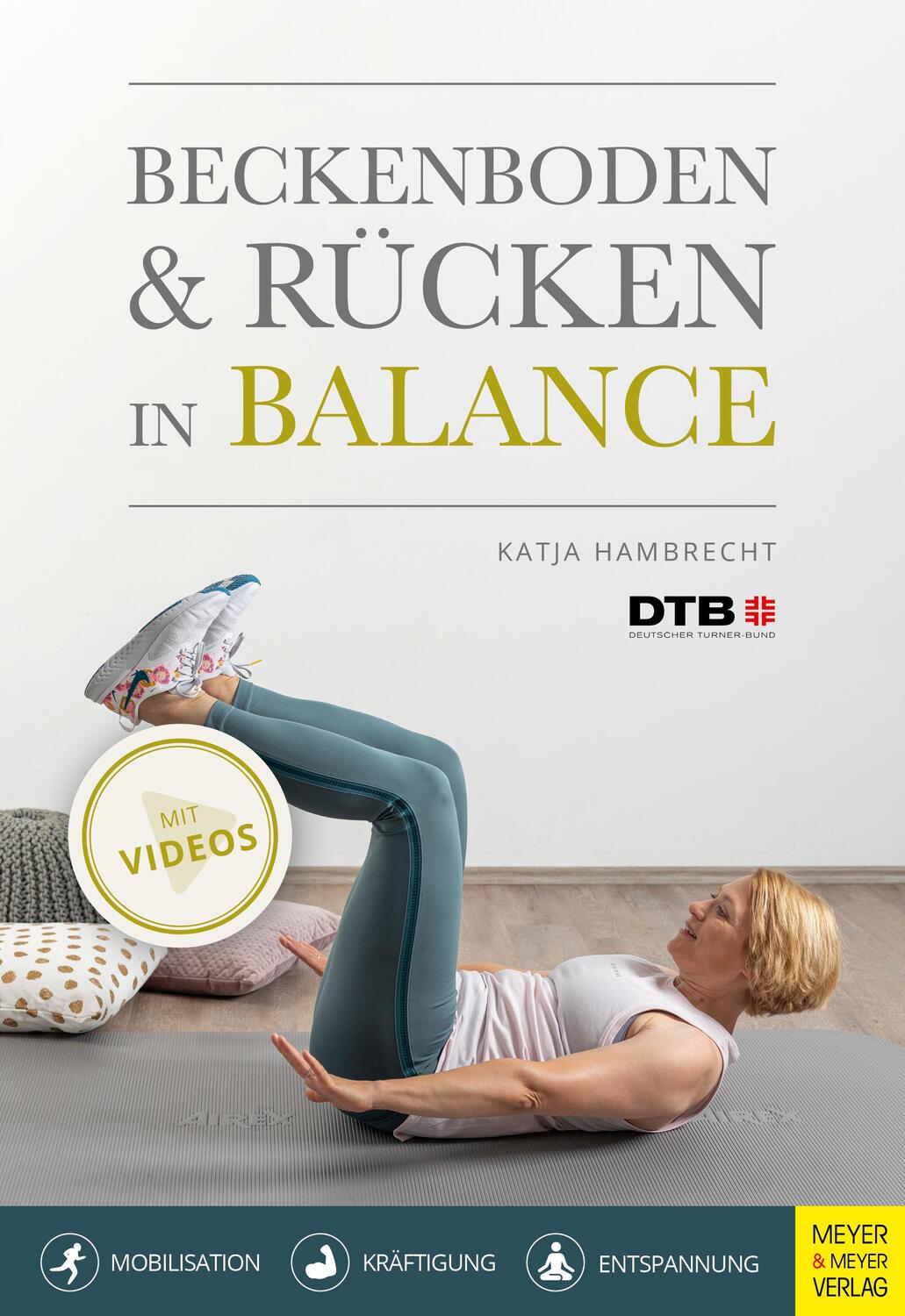 Cover: 9783840377563 | Beckenboden und Rücken in Balance | Katja Hambrecht | Taschenbuch