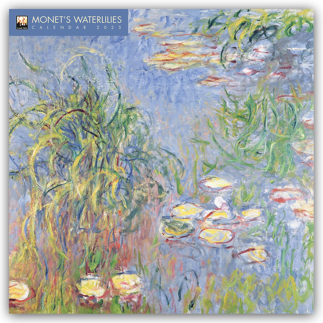 Cover: 9781835620243 | Monet's Waterlilies - Monets Seerosen 2025 | Tree Flame | Kalender