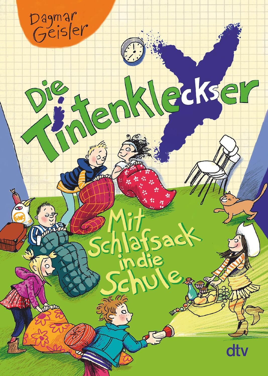 Cover: 9783423717724 | Die Tintenkleckser 1 - Mit Schlafsack in die Schule | Dagmar Geisler
