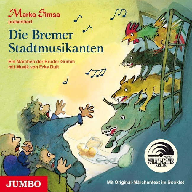 Cover: 9783833729560 | Die Bremer Stadtmusikanten, 1 Audio-CD | Marko Simsa | Audio-CD | 2012