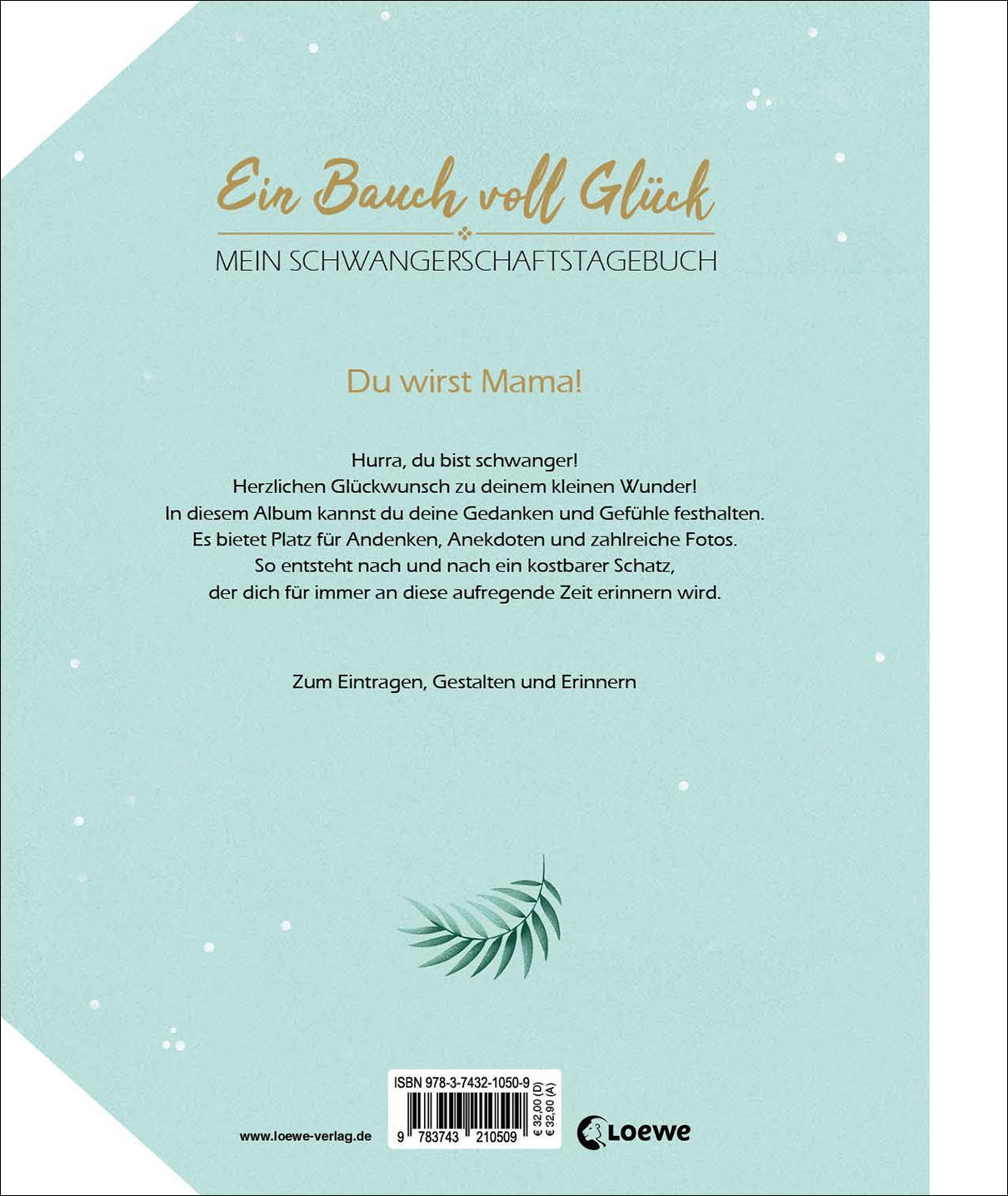 Rückseite: 9783743210509 | Ein Bauch voll Glück | Buch | Deutsch | 2021 | Loewe Verlag GmbH