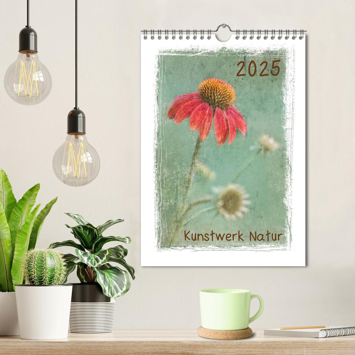 Bild: 9783457051894 | Kunstwerk Natur (Wandkalender 2025 DIN A4 hoch), CALVENDO...