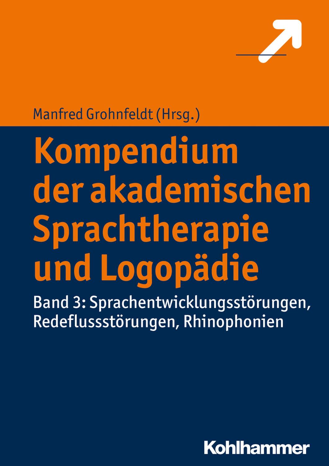 Cover: 9783170296220 | Kompendium der akademischen Sprachtherapie und Logopädie 3 | Buch