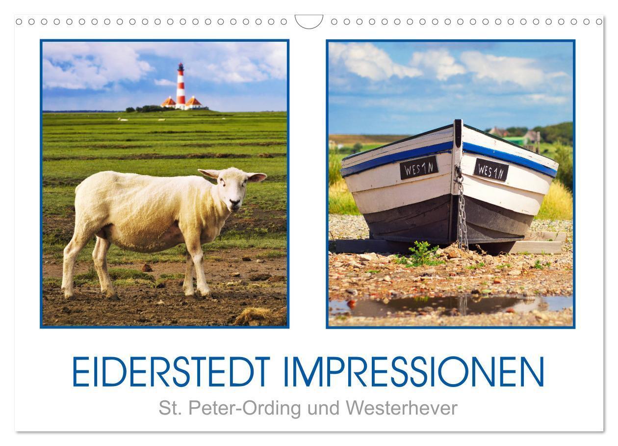 Cover: 9783383247835 | Eiderstedt Impressionen (Wandkalender 2024 DIN A3 quer), CALVENDO...
