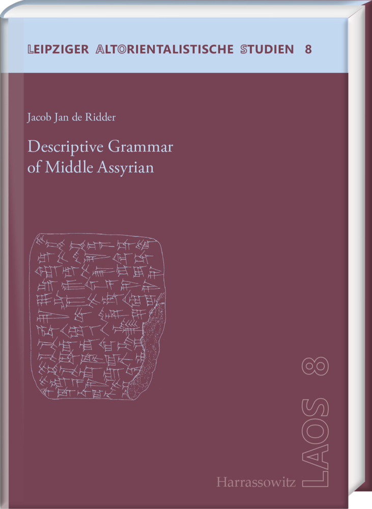 Cover: 9783447109796 | Descriptive Grammar of Middle Assyrian | Jacob J. de Ridder | Buch