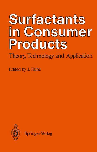 Cover: 9783642715471 | Surfactants in Consumer Products | Theory, Technology and Application