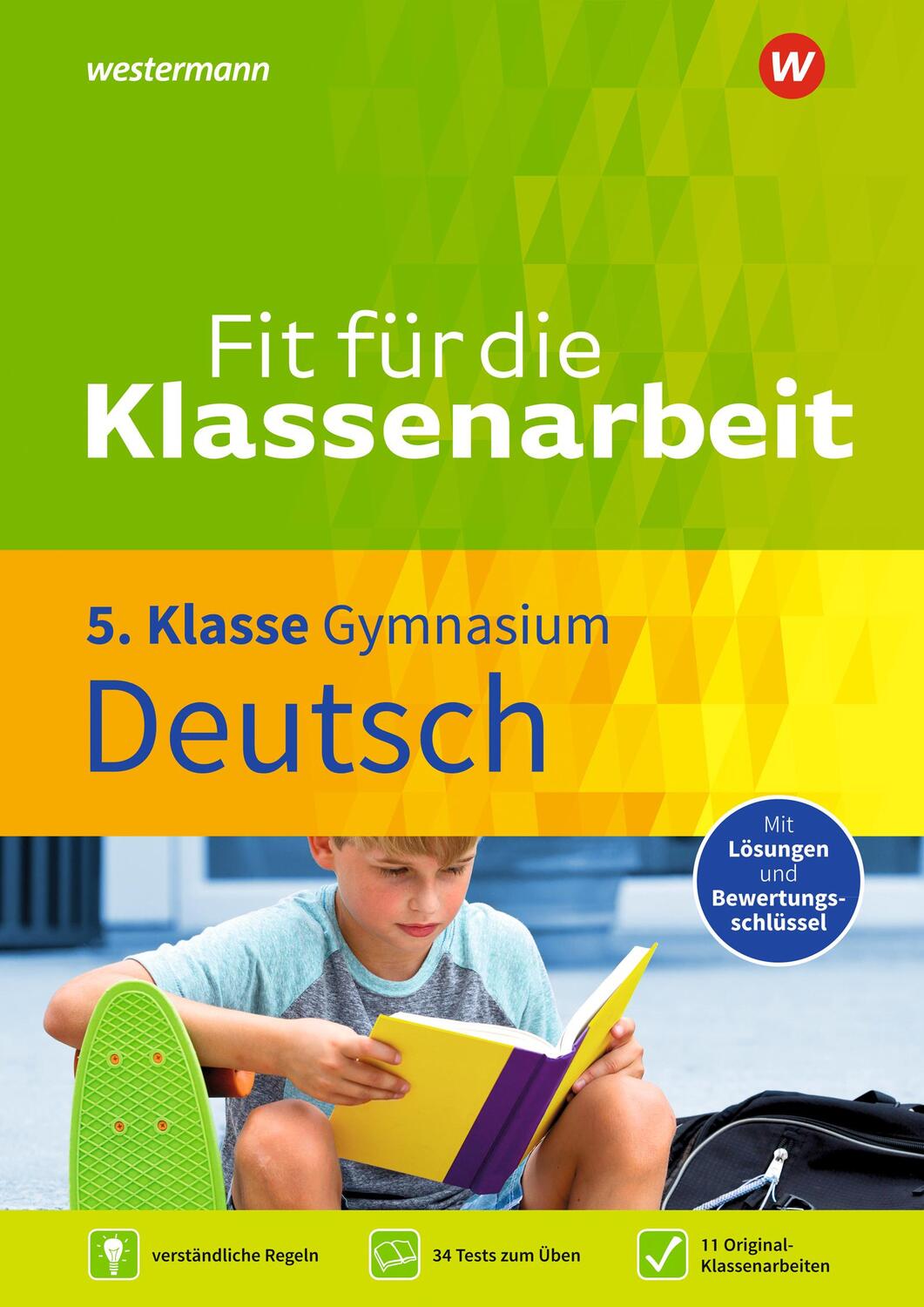 Cover: 9783742600004 | Fit für die Klassenarbeit - Gymnasium. Deutsch 5 | Thorsten Zimmer