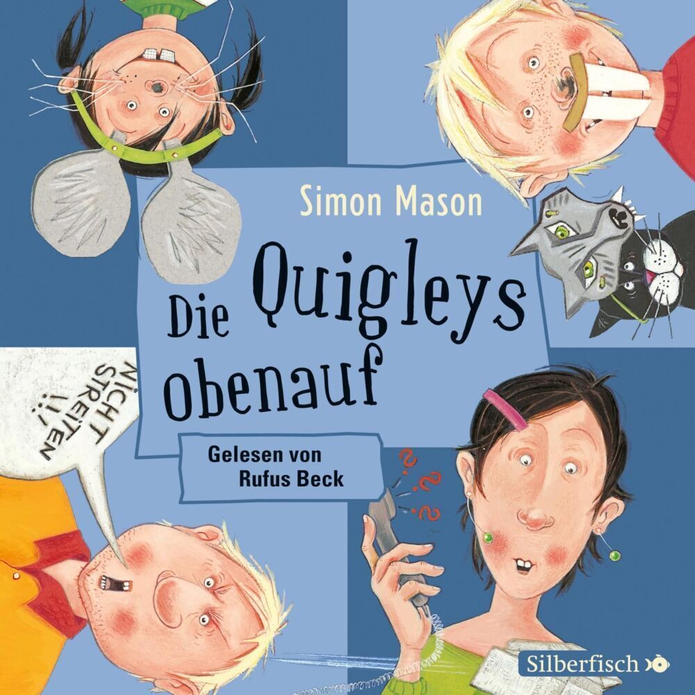 Cover: 9783867420839 | Die Quigleys 3: Die Quigleys obenauf, 2 Audio-CD | 2 CDs | Simon Mason