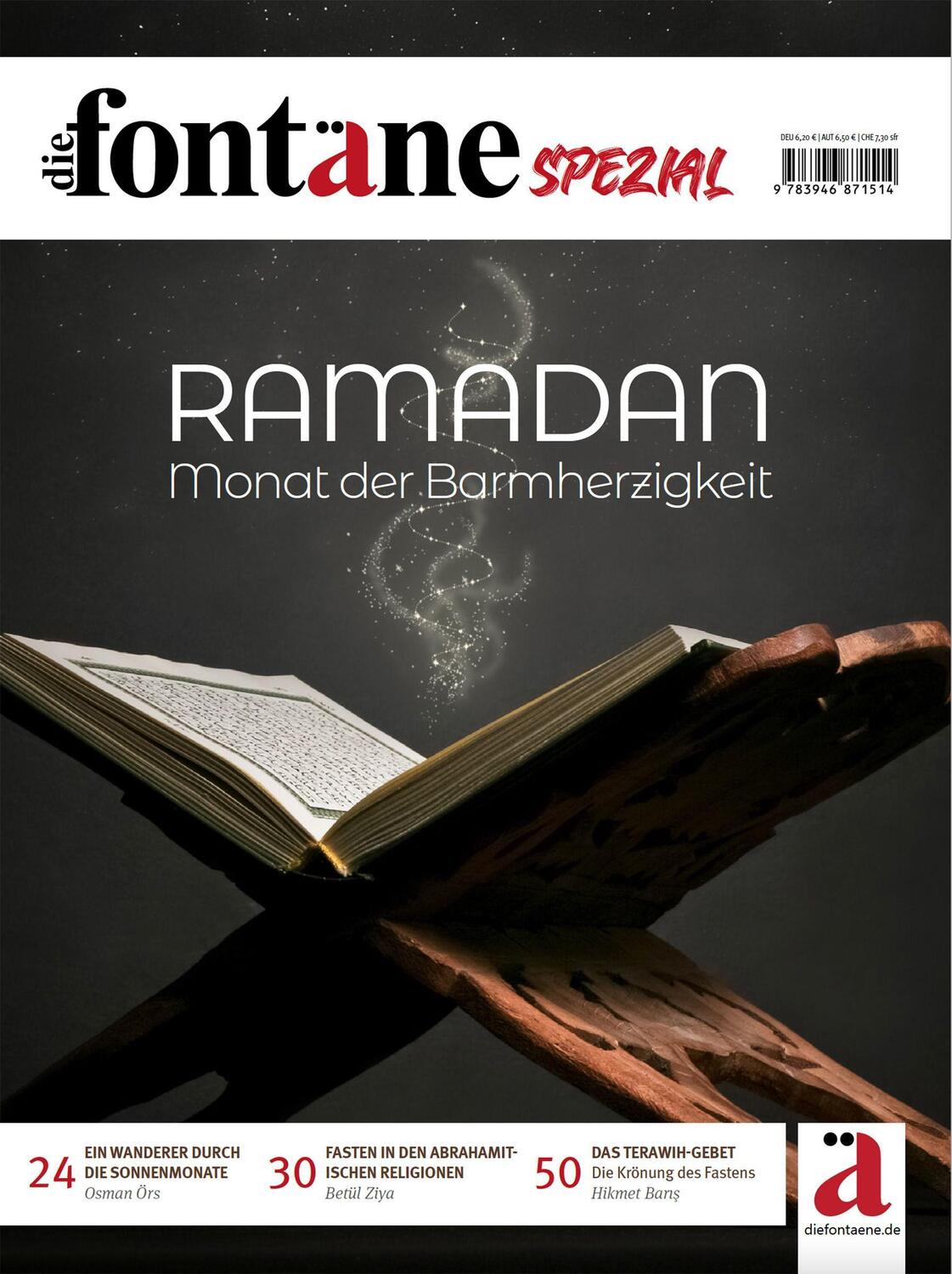Cover: 9783946871514 | Ramadan - Monat der Barmherzigkeit | Fontäne Spezial | Broschüre