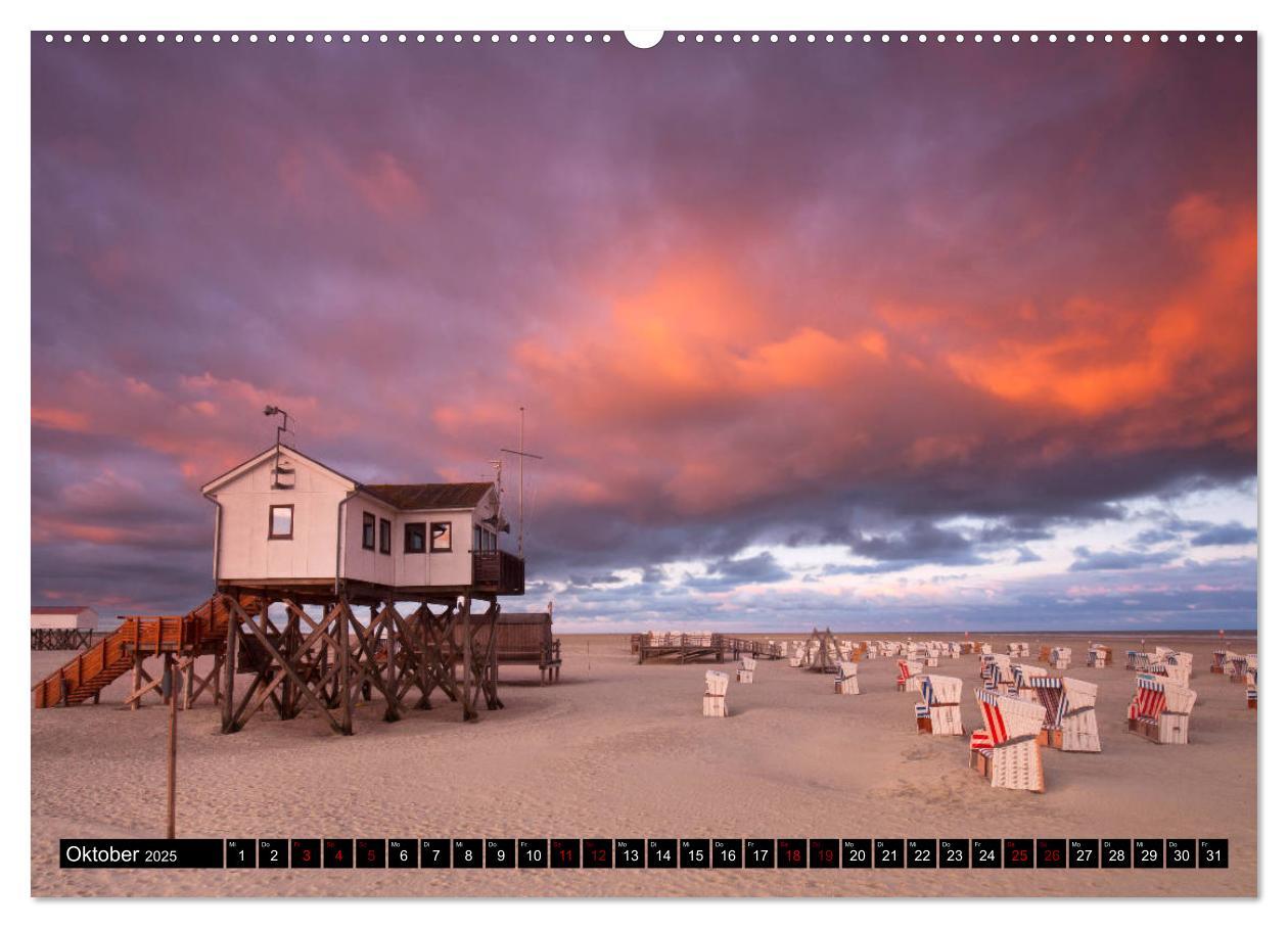 Bild: 9783435218455 | Sankt Peter Ording Sandstrand (Wandkalender 2025 DIN A2 quer),...