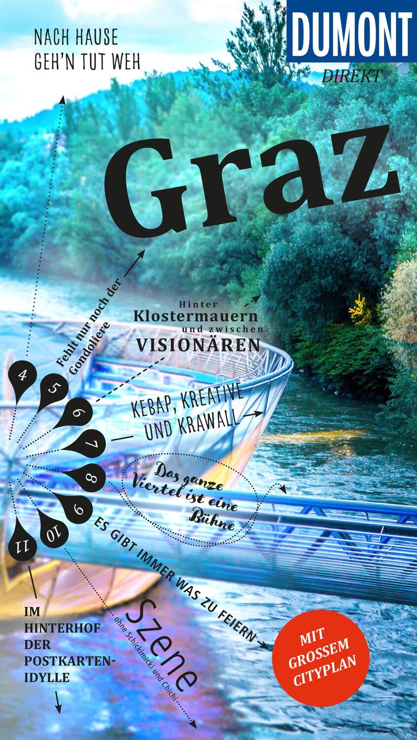 Cover: 9783616011059 | DuMont direkt Reiseführer Graz | Mit großem Cityplan | Eiletz-Kaube