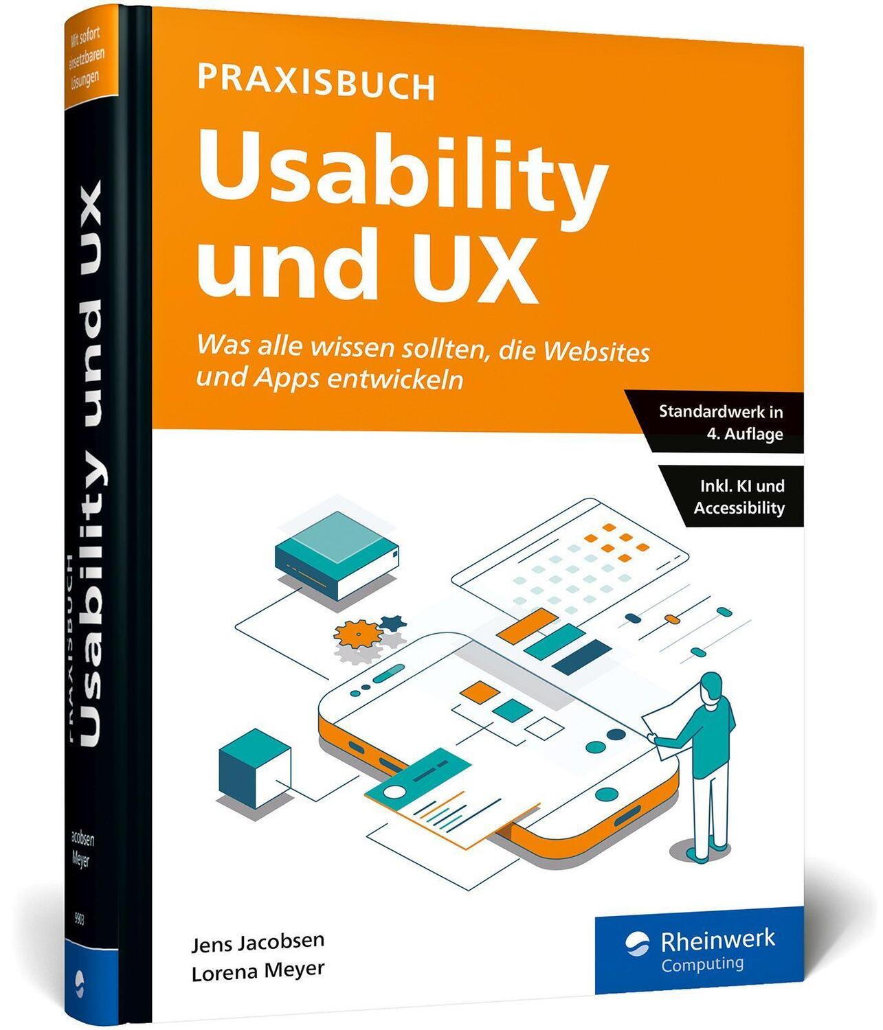Cover: 9783836299039 | Praxisbuch Usability und UX | Jens Jacobsen (u. a.) | Buch | 624 S.