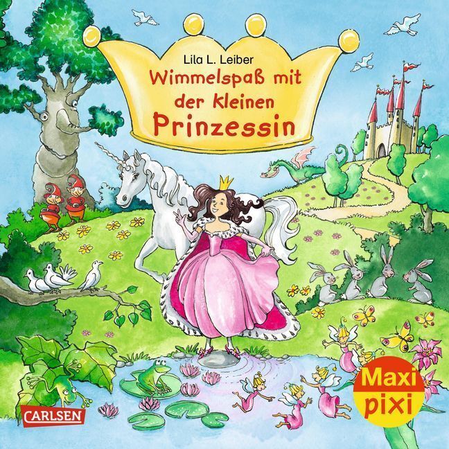 Cover: 9783551042989 | Maxi Pixi 284: Wimmelspaß mit der kleinen Prinzessin | Lila L. Leiber