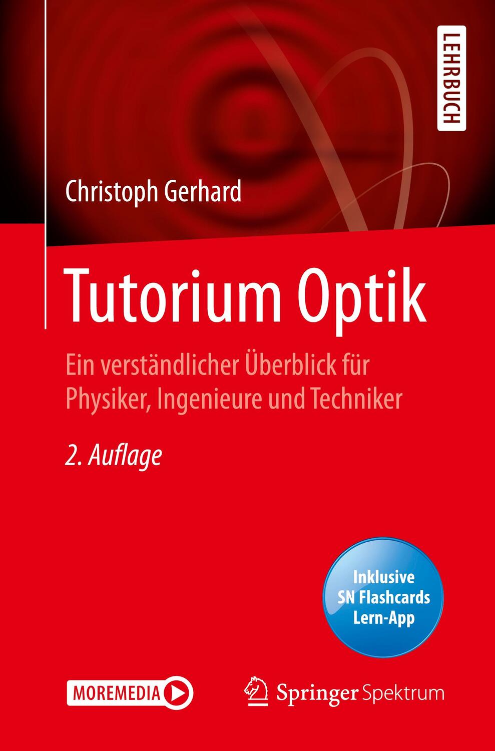Cover: 9783662616178 | Tutorium Optik, m. 1 Buch, m. 1 E-Book | Christoph Gerhard | Bundle