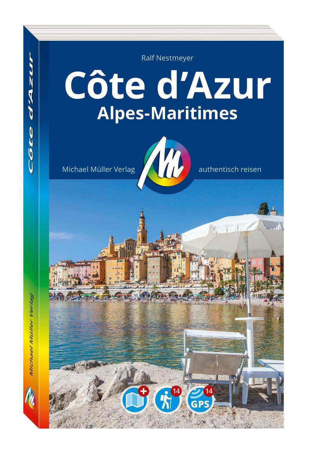 Cover: 9783966853934 | Côte d'Azur Reiseführer Michael Müller Verlag | Ralf Nestmeyer | Buch