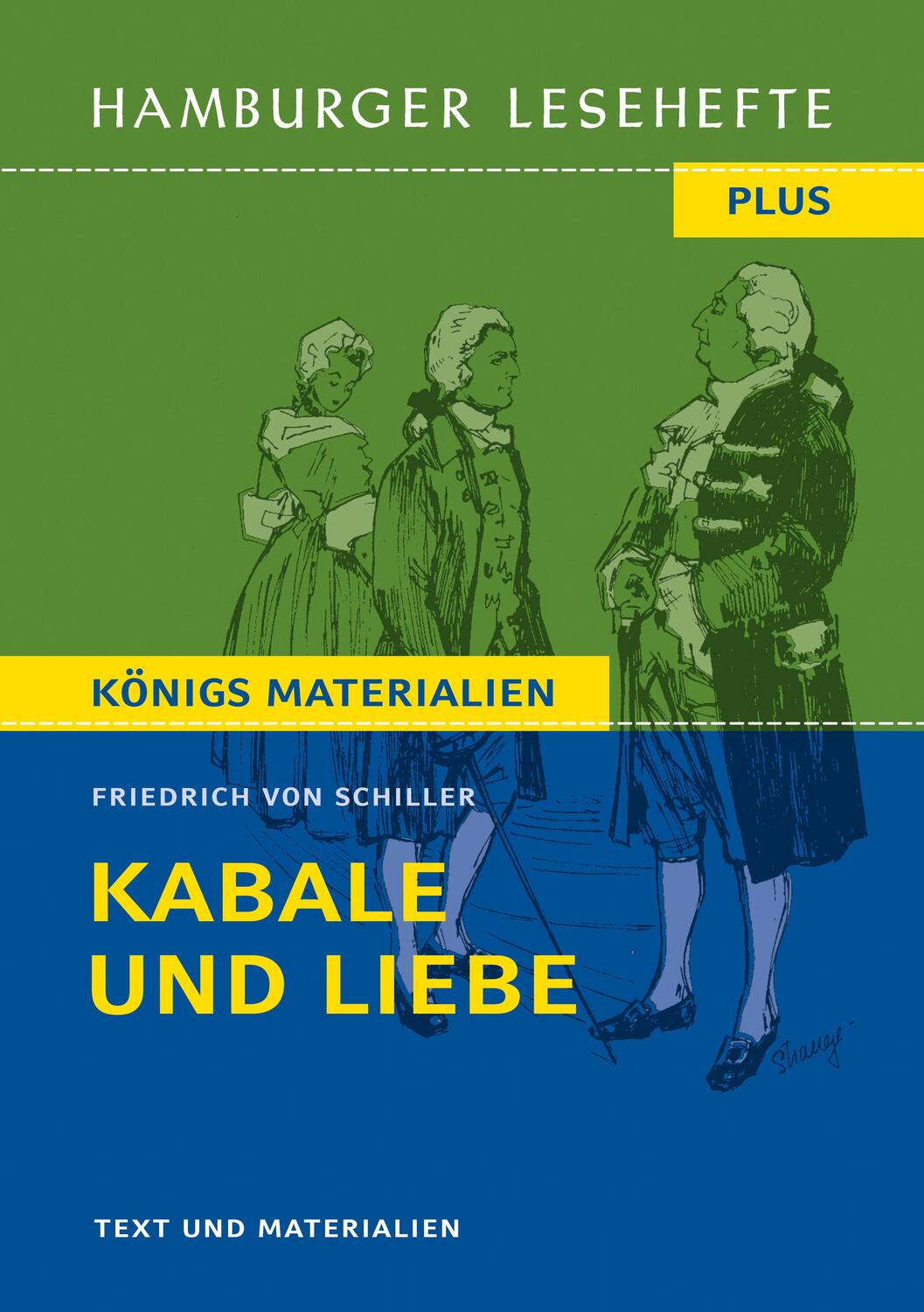 Cover: 9783872915030 | Kabale und Liebe | Hamburger Leseheft plus Königs Materialien | Buch