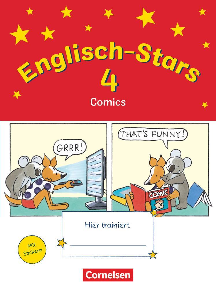 Cover: 9783637015098 | Englisch-Stars 4. Schuljahr. Übungsheft Comics | Mit Lösungen | Buch