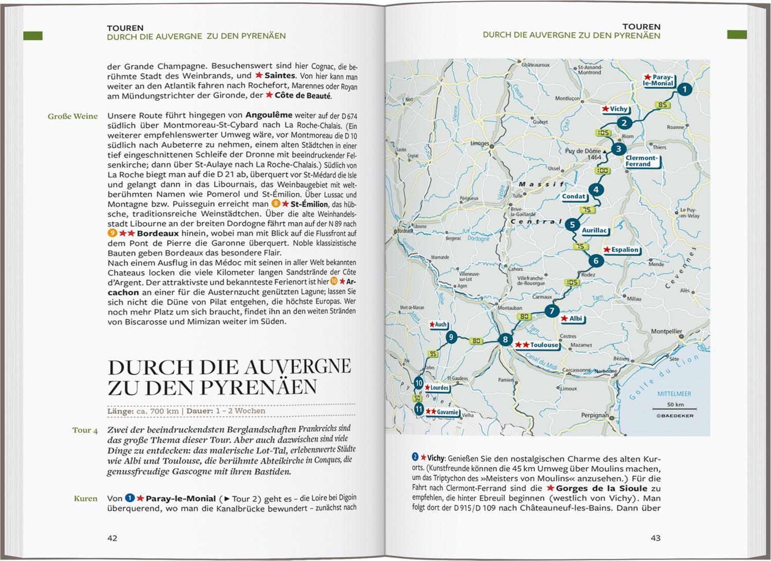Bild: 9783575000705 | Baedeker Reiseführer Frankreich | mit praktischer Karte EASY ZIP