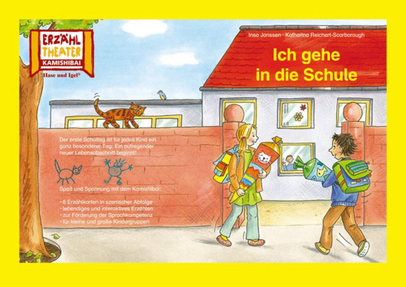 Cover: 4260505830465 | Kamishibai: Ich gehe in die Schule | Insa Janssen | Box | 6 S. | 2017