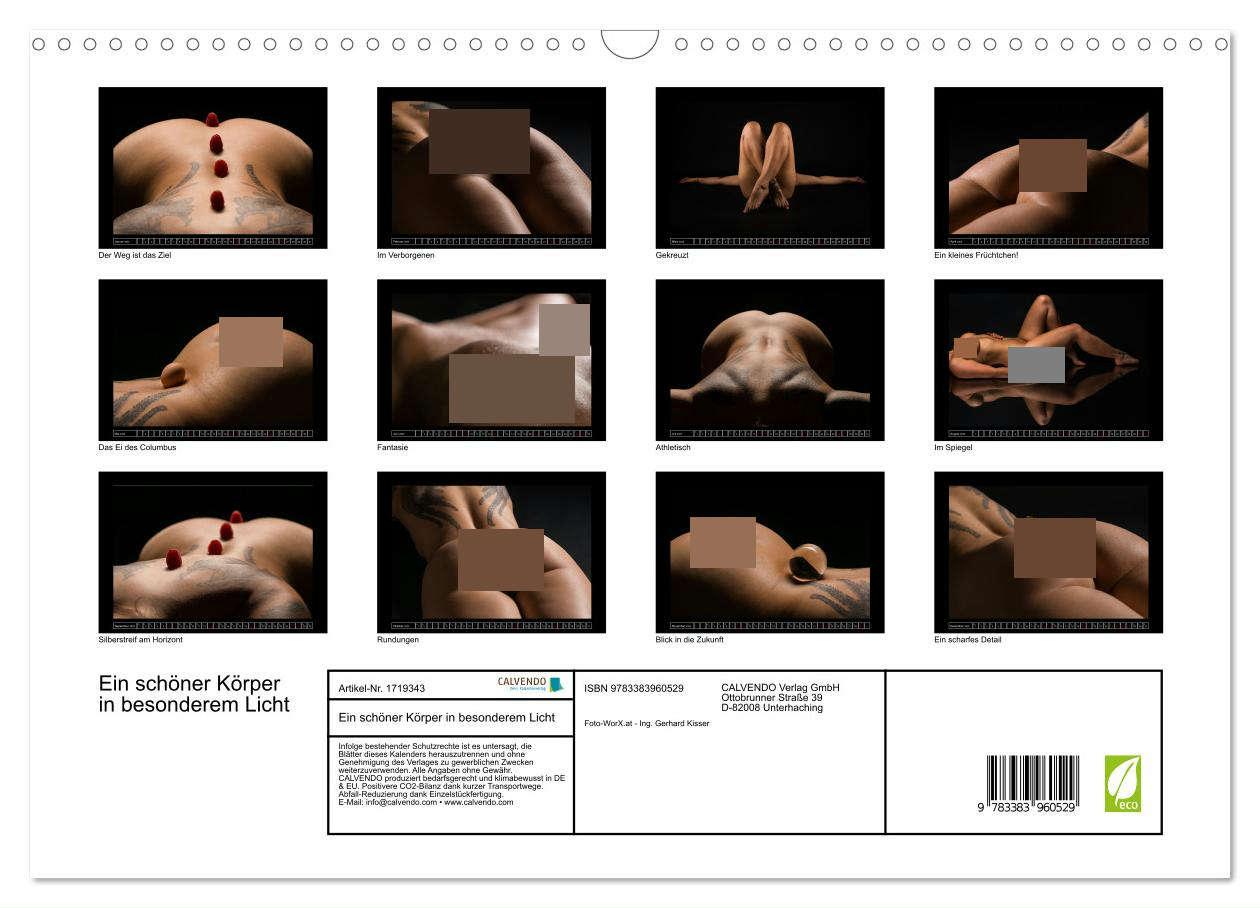 Bild: 9783383960529 | Ein schöner Körper in besonderem Licht (Wandkalender 2025 DIN A3...