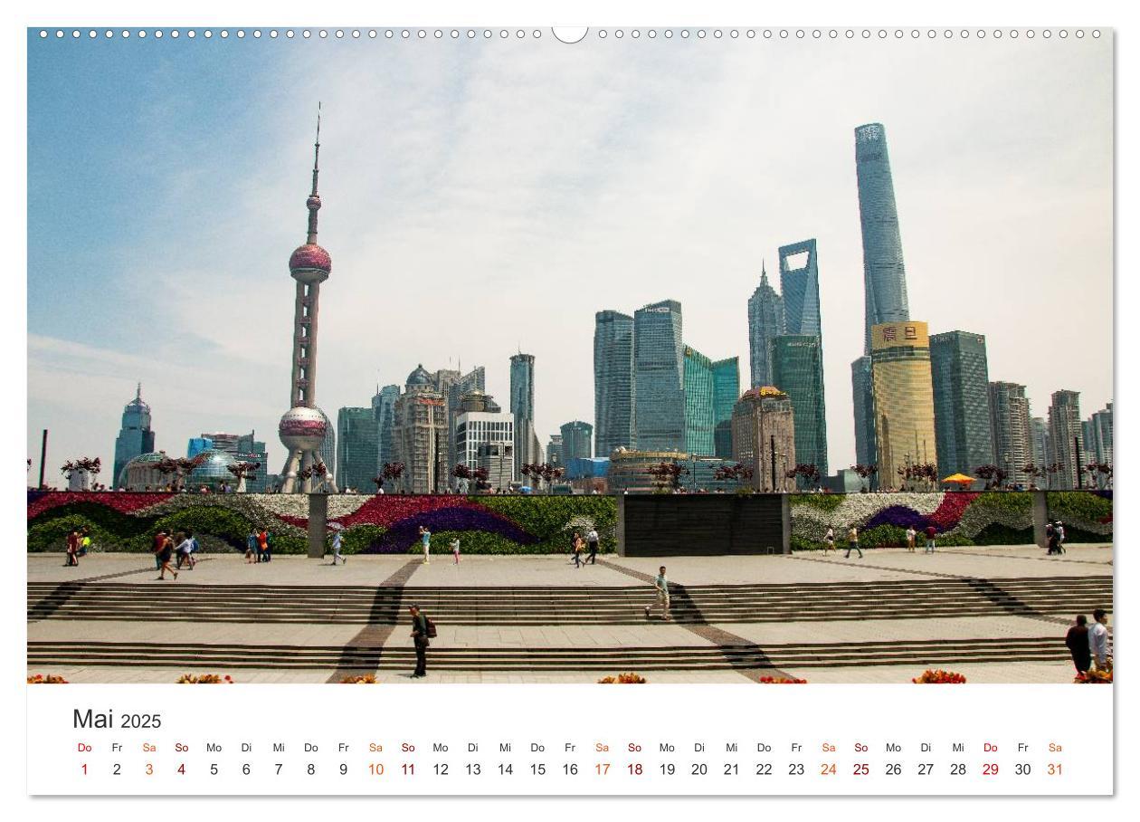 Bild: 9783435399420 | China - Tradition und Moderne (Wandkalender 2025 DIN A2 quer),...