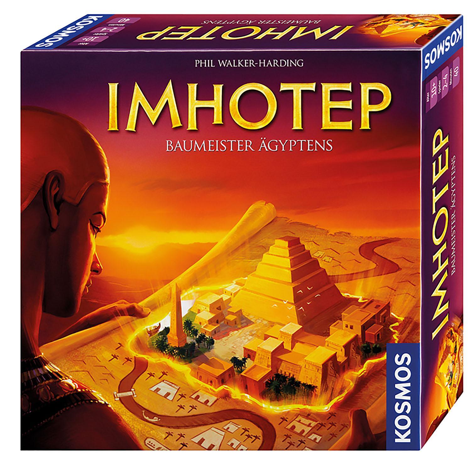 Cover: 4002051692384 | Imhotep - Baumeister Ägyptens | Phil Walker-Harding | Spiel | Deutsch