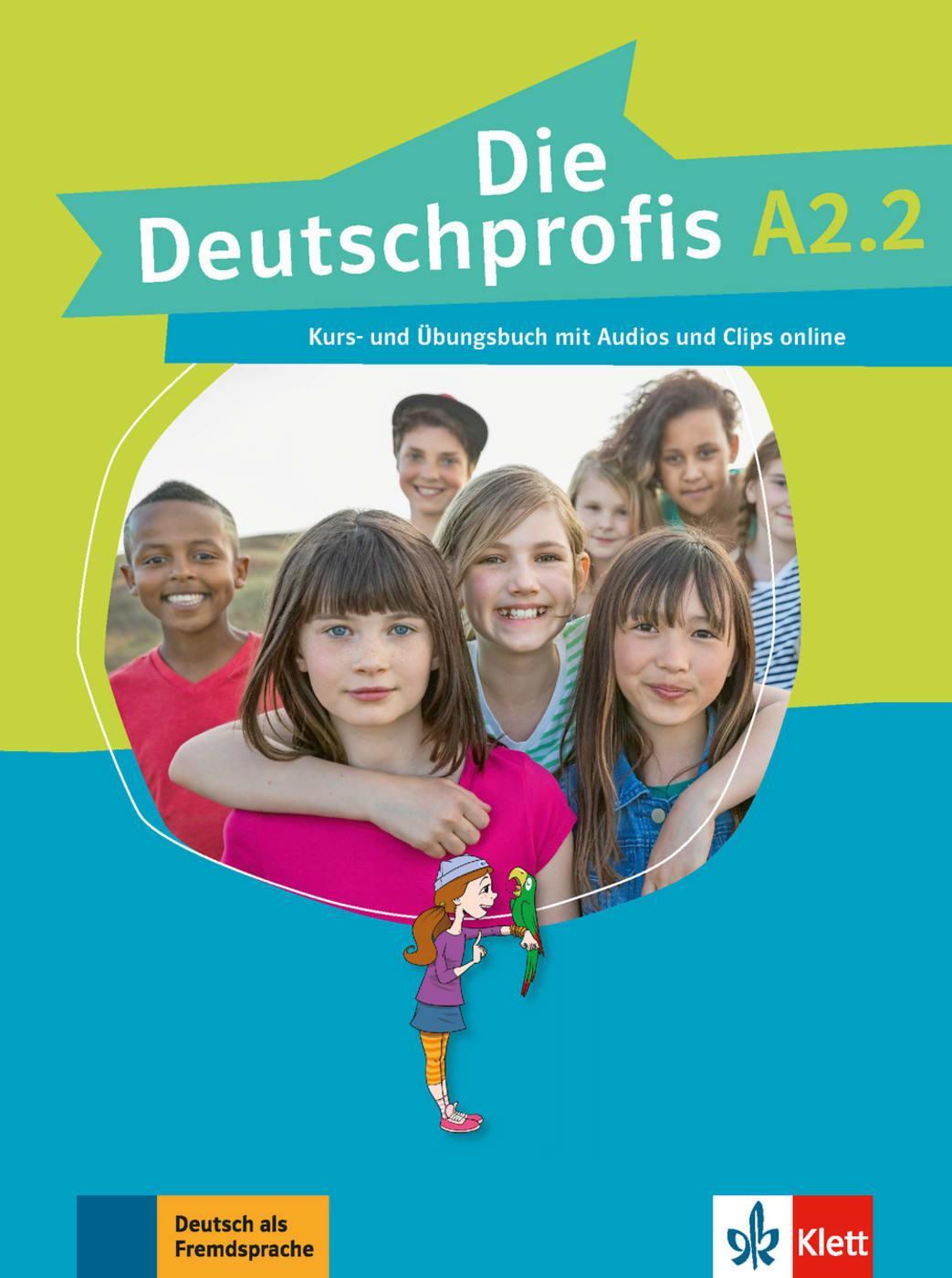 Cover: 9783126765015 | Die Deutschprofis A2.2. Kurs- und Übungsbuch + Audios und Clips online