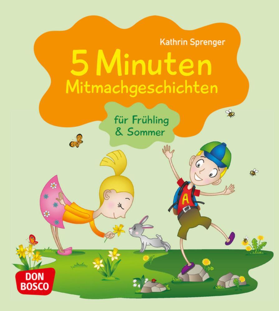 Cover: 9783769824537 | 5 Minuten Mitmachgeschichten für Frühling und Sommer | Sprenger | Buch