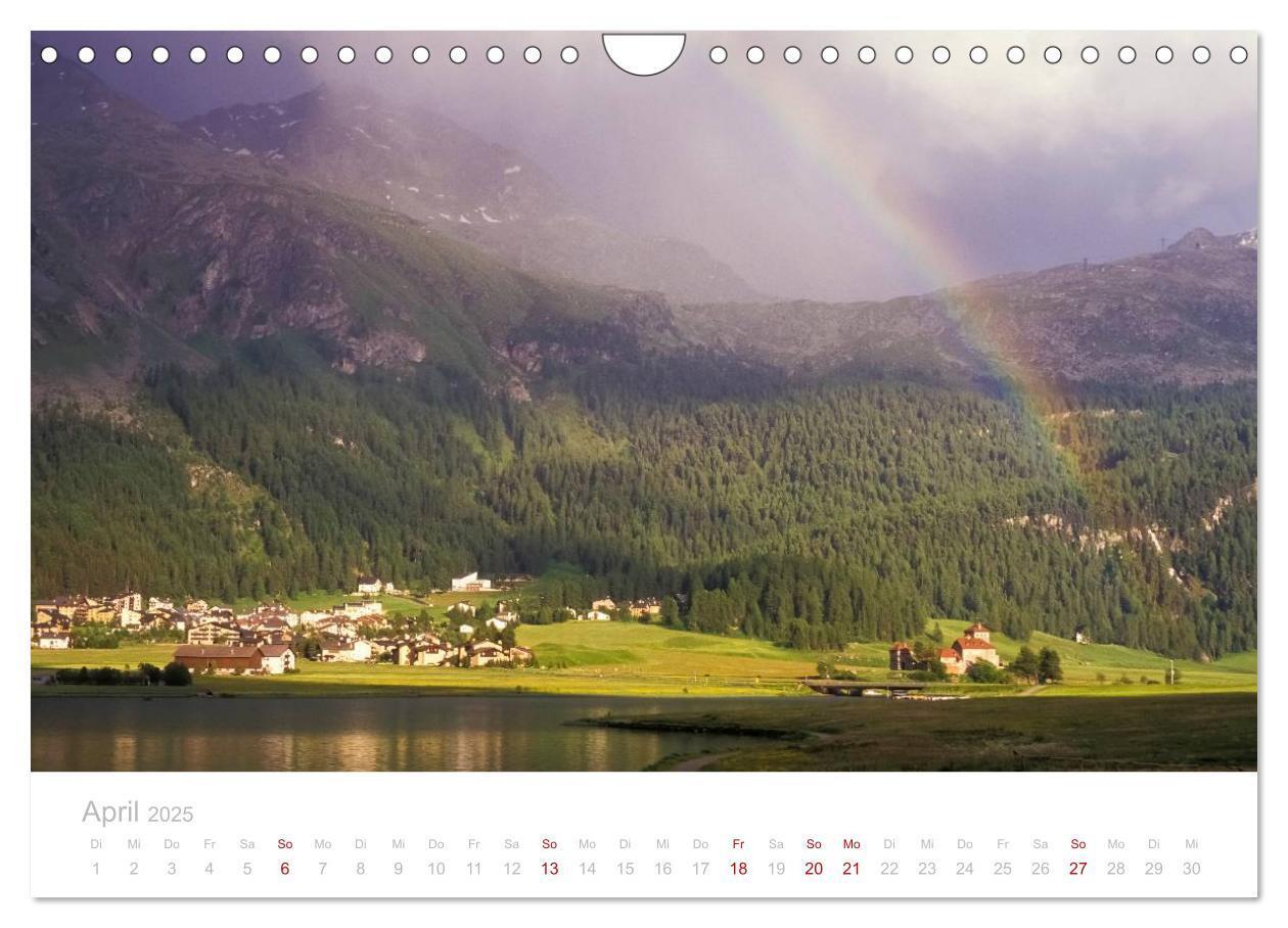 Bild: 9783435776023 | Graubünden Engadin 2025 (Wandkalender 2025 DIN A4 quer), CALVENDO...