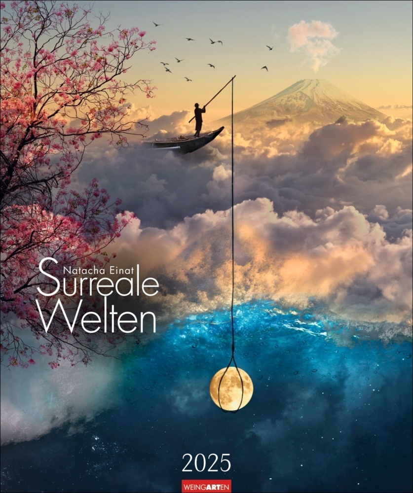 Cover: 9783839901410 | Surreale Welten Kalender 2025 | Einat Natacha | Kalender | 14 S.