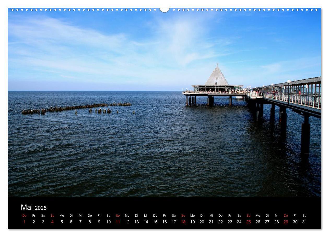 Bild: 9783435811397 | Usedom 2025 (Wandkalender 2025 DIN A2 quer), CALVENDO Monatskalender