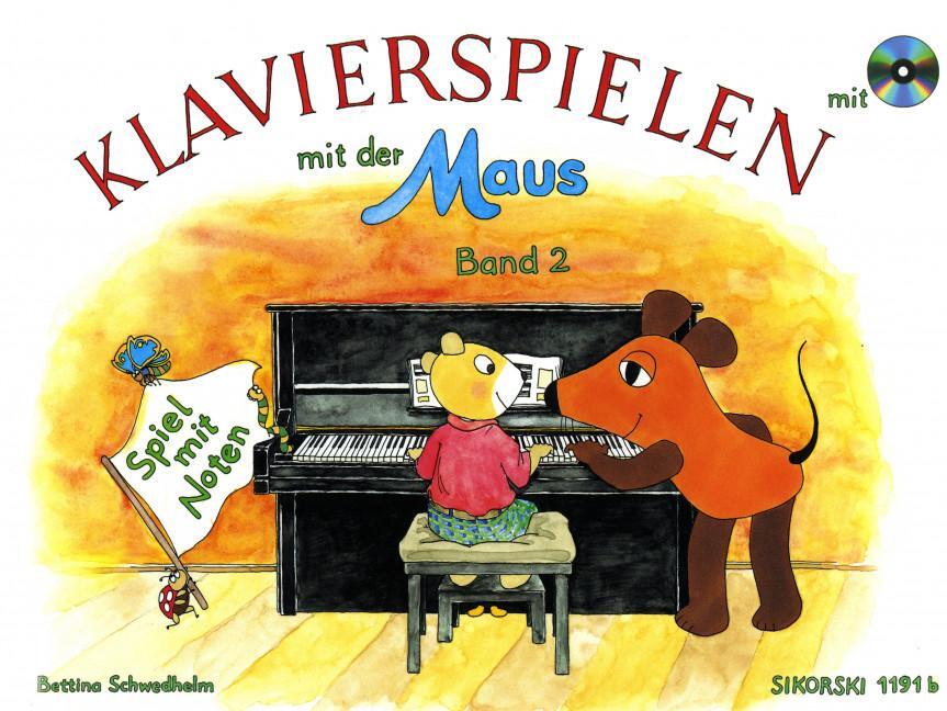 Cover: 9783940982292 | Klavierspielen mit der Maus, Band 2. Spiel mit Noten. | Schwedhelm